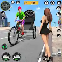Bicycle Rickshaw Driving Games MOD APK v3.2 (Unlimited Money)