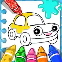 Cars Coloring Book Kids Game MOD APK v4.6 (Unlimited Money)