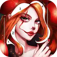 Clown Color, Paint by number MOD APK v1.0.58 (Unlimited Money)