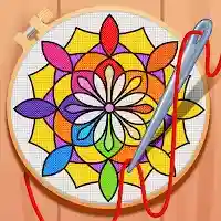 Cross Stitch Coloring Mandala MOD APK v0.0.509 (Unlimited Money)