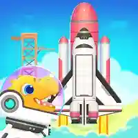 Dinosaur Rocket:Games for kids MOD APK v1.0.7 (Unlimited Money)