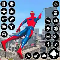 Flying Rope Hero Man Spider MOD APK v1.1.69 (Unlimited Money)