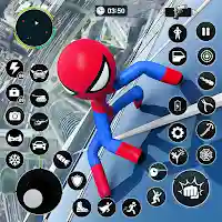 Flying Spider Rope Hero Games MOD APK v1.6.4 (Unlimited Money)