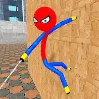 Flying Stickman Spider Rope Su Mod APK (Unlimited Money) v1.2