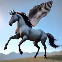 Flying Unicorn Horse Game MOD APK v6.1 (Unlimited Money)