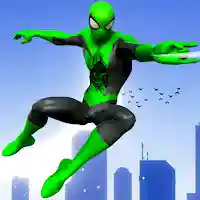 Green Superhero Rope Man Fight Mod APK (Unlimited Money) v1.0.14