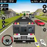 High School Bus Racing Games Mod APK (Unlimited Money) v1.0.2
