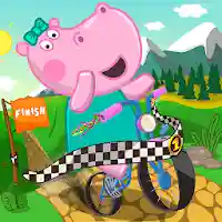 Hippo Bicycle: Kids Racing MOD APK v1.3.6 (Unlimited Money)