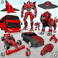 Lion Robot Car Game:Robot Game MOD APK v3.0 (Unlimited Money)