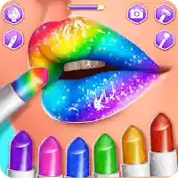 Lip Art: Lipstick Makeup Game MOD APK v3.9 (Unlimited Money)