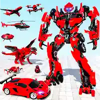 Police Dragon Robot Car Games MOD APK v1.0.22 (Unlimited Money)