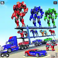 Police Robot Transports Truck Mod APK (Unlimited Money) v1.9