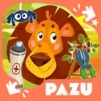 Safari Vet Care Games For Kids MOD APK v1.30 (Unlimited Money)
