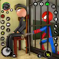 Spider Stickman Prison Break MOD APK v1.1.3 (Unlimited Money)