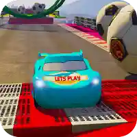 Superhero Car Race: Mega Ramp MOD APK v1.6 (Unlimited Money)