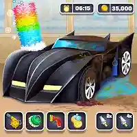Superhero Car Wash Car Games MOD APK v0.19 (Unlimited Money)