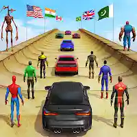 Mega Ramp Car Stunt Hero Games MOD APK v1.0.78 (Unlimited Money)