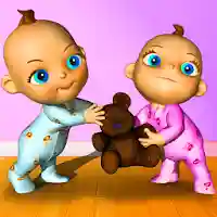 Talking Baby Twins – Babsy Mod APK (Unlimited Money) v221229