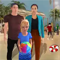 Virtual Family Summer Vacation MOD APK v1.15 (Unlimited Money)