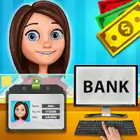 Bank Manager – ATM Bank Games MOD APK v3.8 (Unlimited Money)