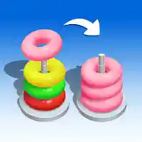 Color Hoop : Ring Sort ASMR 3D MOD APK v1.3.2 (Unlimited Money)