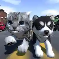 Cute Pocket Cat And Puppy 3D MOD APK v1.0.9.4 (Unlimited Money)