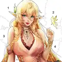 Dark Fantasy Coloring Games MOD APK v1.0.48 (Unlimited Money)