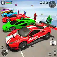 Superhero Car Games: Mega Ramp MOD APK v1.0.56 (Unlimited Money)