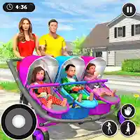 Mother Simulator Triplet Baby MOD APK v2.5 (Unlimited Money)