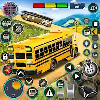 Offroad School Bus Driver Game MOD APK v1.52 (Unlimited Money)