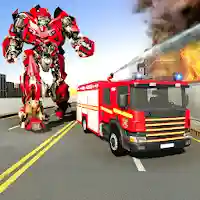 Robot Fire Rescue: Truck Games Mod APK (Unlimited Money) v1.2