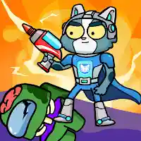 Space Cat vs Impostors MOD APK v0.0.5 (Unlimited Money)