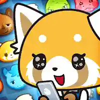 Aggretsuko : Match 3 Puzzle MOD APK v1.23.1 (Unlimited Money)