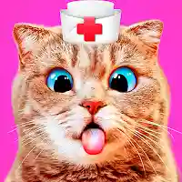 Cat Games: Pet Doctor Dentist MOD APK v1.4 (Unlimited Money)