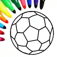 Football coloring book game Mod APK (Unlimited Money) v18.4.4 Download