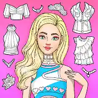 Girl Coloring Dress Up Games MOD APK v1.4 (Unlimited Money)