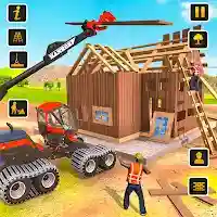 JCB Game Wood House Builder MOD APK v1.8 (Unlimited Money)