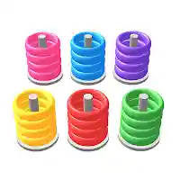 Ring Stack – Color Sort 3D MOD APK v2.2.1 (Unlimited Money)