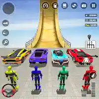 Superhero Car Games: Mega Ramp MOD APK v1.0.56 (Unlimited Money)