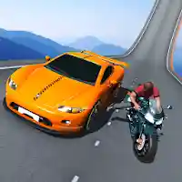 Car vs. Heavy Bike Racing MOD APK v1.6 (Unlimited Money)