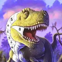 Dinosaur Color by Number Book MOD APK v1.4 (Unlimited Money)