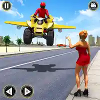 Flying Motorbike Game ATV Taxi MOD APK v3.1 (Unlimited Money)