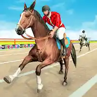 Mounted Horse Racing Games MOD APK v1.1.0 (Unlimited Money)