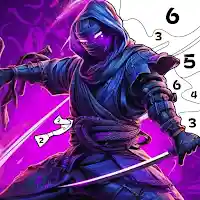 Ninja Color by Number MOD APK v1.12 (Unlimited Money)