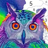 Owl Paint by Number Coloring MOD APK v2.0 (Unlimited Money)