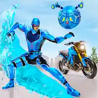 Snow Ball Robot Bike Games MOD APK v3.7 (Unlimited Money)