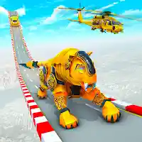 Tiger Robot Car Stunt Car Game MOD APK v4.1 (Unlimited Money)