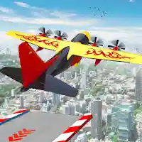 Airplane Mega Ramp Stunt Games MOD APK v4.0 (Unlimited Money)