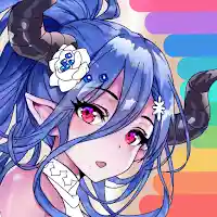 Anime Fantasy Coloring Book MOD APK v1.2 (Unlimited Money)