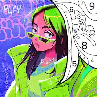 Billie Eilish Paint by Number MOD APK v1.11 (Unlimited Money)